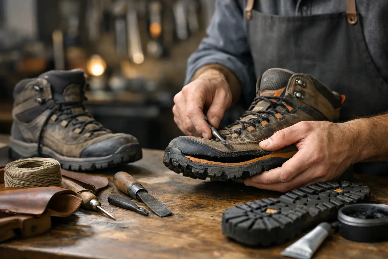 Meilleures réparations de chaussures de randonnée